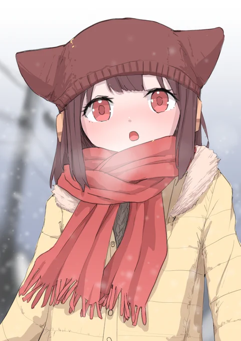 きりたん冬の私服 
