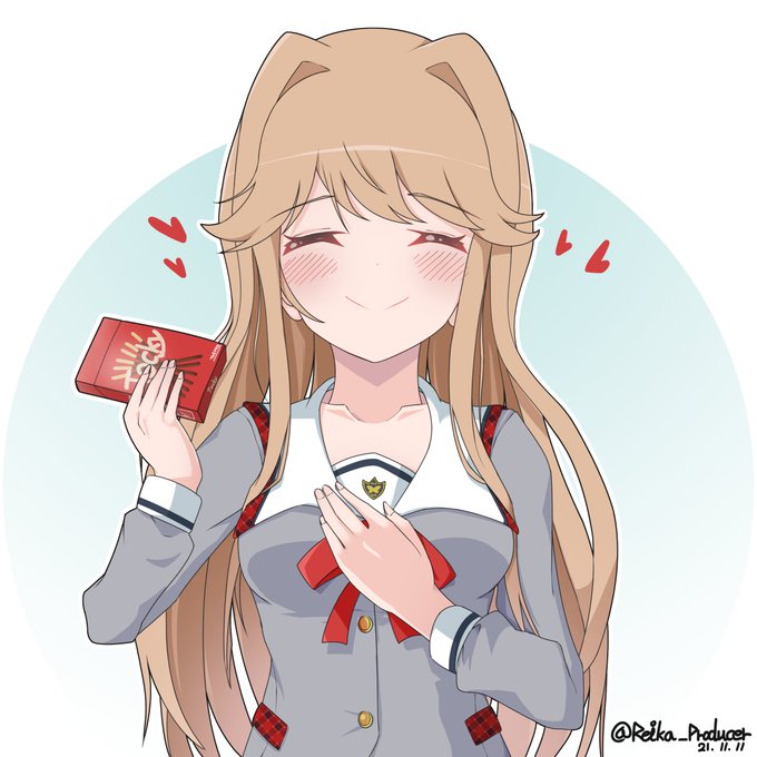 「heart pocky day」 illustration images(Latest)
