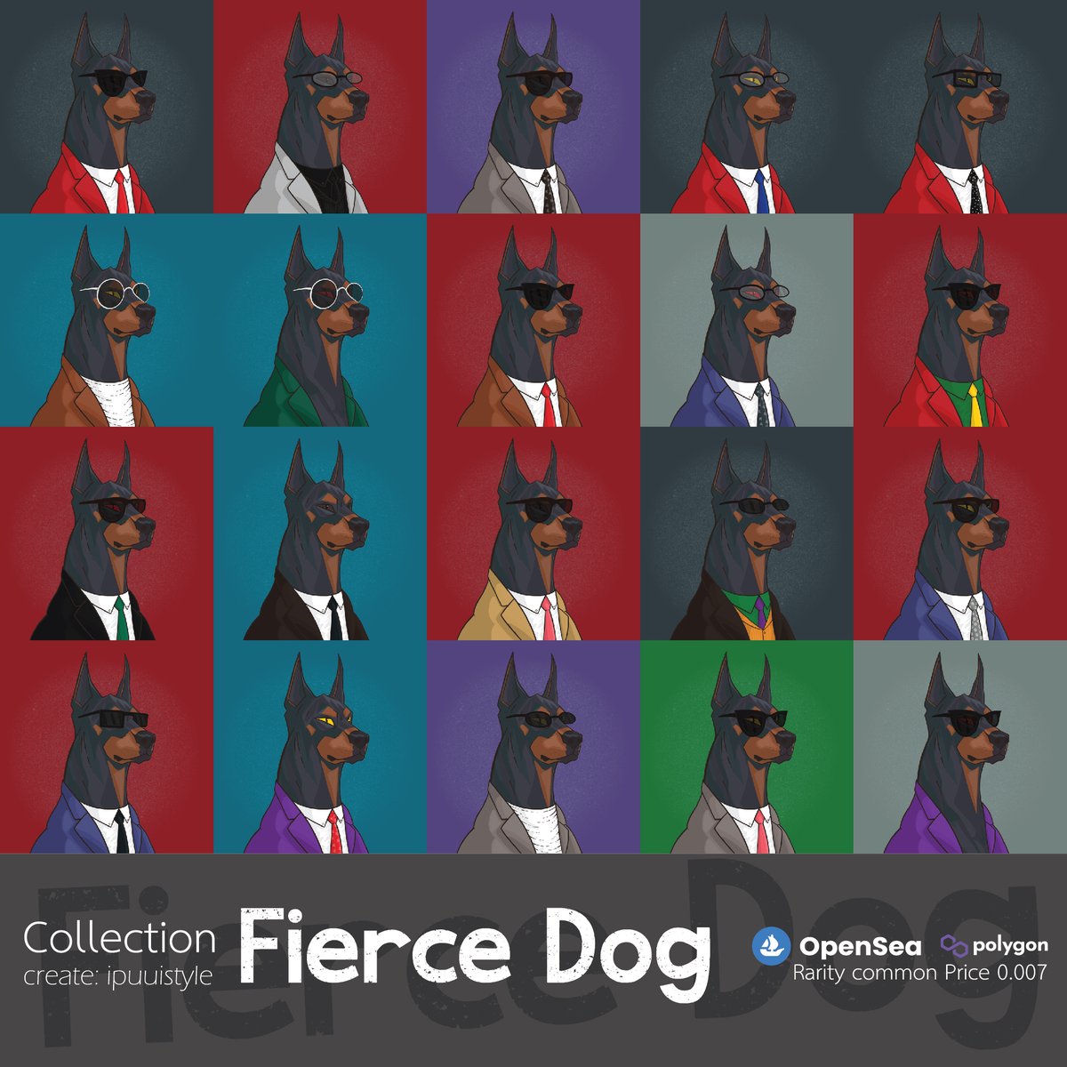 ipuu11's tweet photo. Collection Fierce Dog 🐶🤙🏼
items #21-#40
price 0.007 chain polygon
this house fierce dog be careful [บ้านนี้ หมาดุ]
https://t.co/kZpnXh6zSH
#ipuuistyle #NFT #NFTCommunity #NFTdrop #NFTTHAILAND https://t.co/WS6fSSkhpV