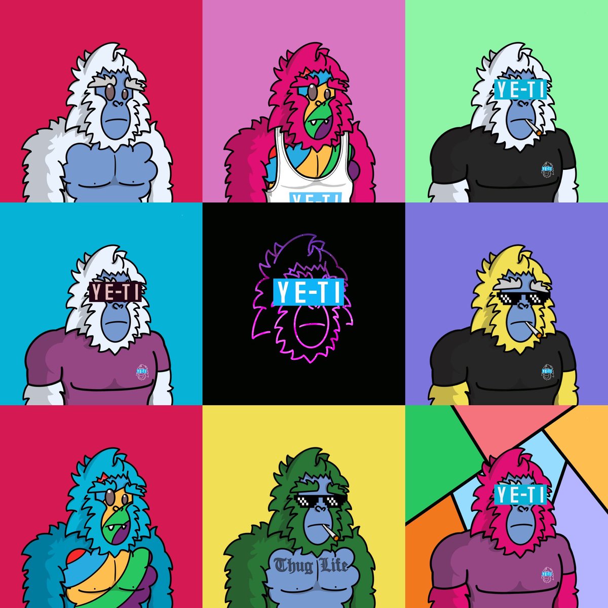 YE_TICollection's tweet photo. @NFtsGrab 🏔 New Project YE-TI 🏔 Just had my fur blow dried🚿🧼, looking FABULOUS!! 

Collection : YE-TI 
Dropped : 23/100
#YETICollectionNFT 
New Artist in the NFT world so I hope you like them😁🤙🏼
Thank you 🙏 

#NFTCommunity #NFTartists #NFTs #nonfungible 🏔 https://t.co/90cADjUz2j https://t.co/1C3jTAJn28