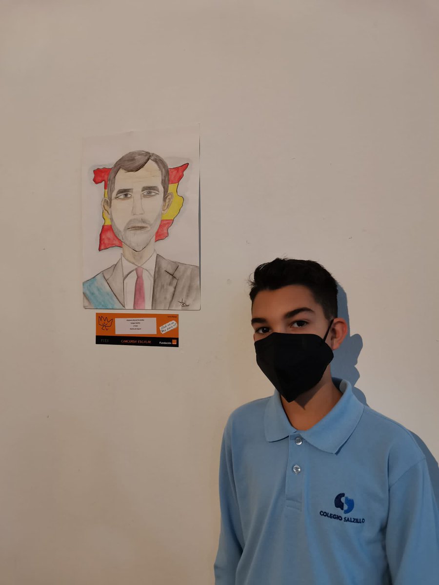 ColegioSalzillo's tweet photo. Queremos dar la enhorabuena a los alumnos de 2 ESO:

👉🏻 Alejandro Bernal Fernández
👉🏻 Alberto García Dendra
👉🏻 Álvaro del Amor Montoya

Por ser finalistas en el certamen “¿Qué es un rey para ti? 

También a su profe de plástica Blanca Gómez por todo el esfuerzo 😍 https://t.co/KwHFZnhtaU