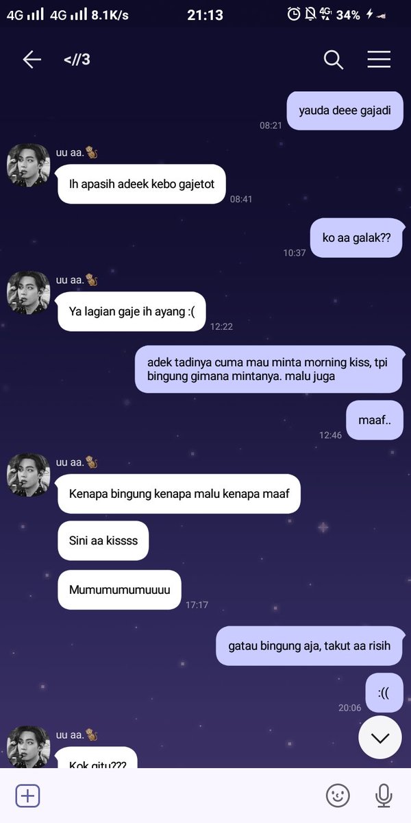 valoves's tweet photo. gatau aja gue skrg suka nangisin dia grgr nahan kangen, kaya??? knp gue skrg sensitif bgt anjir gasuka. dia pulang kerja trus lgsg pamit tidur aja gue nangis, ngapain bgt????? dia kerja mlm aja juga gue nangis????? detik inipun gue juga lg nangisss????????? gue knp anjir?????? https://t.co/XkuEguF6hh