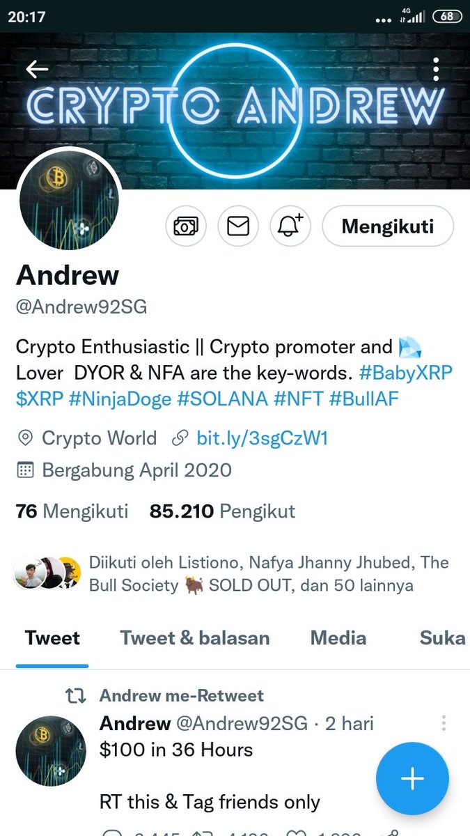 BigWinJakPus28's tweet photo. @goodso1992 @Andrew92SG Done semoga rezeki bigin amin...🙏🙏🙏 https://t.co/QgHniRUutW