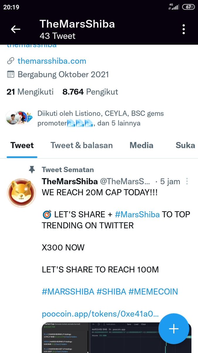 BigWinJakPus28's tweet photo. @GiveAwayHost @TheMarsShiba Done semoga bigwin 🙏🙏🙏🙏 https://t.co/wqpz7kWiPP