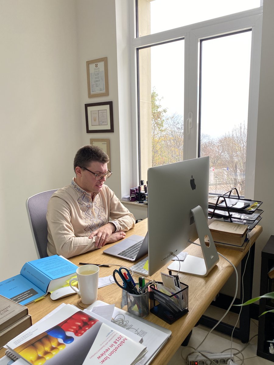 BSLC_LLC's tweet photo. Senior partner of BLACK SEA LAW COMPANY and Board Member of the Ukrainian Maritime Bar Association, Evgeniy Sukachev gave a lecture on "International Commercial Arbitration" for students of the Odessa National Maritime Academy.
#arbitration #Maritime_Law #GAFTA #FOSFA #LMAA https://t.co/VHGklpx0Xn