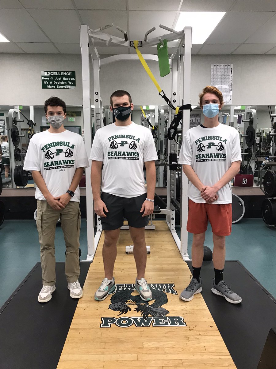MoVWinquist's tweet photo. Award shirts came in … Time to recognized our Seahawk Lifter of the Month for September Congrats to Jackson, Duren, Cooper and Madison. #AttendanceIsCrucial. #LeadershipThroughExample. #PeninsulaProud https://t.co/QzCsHdQTAz