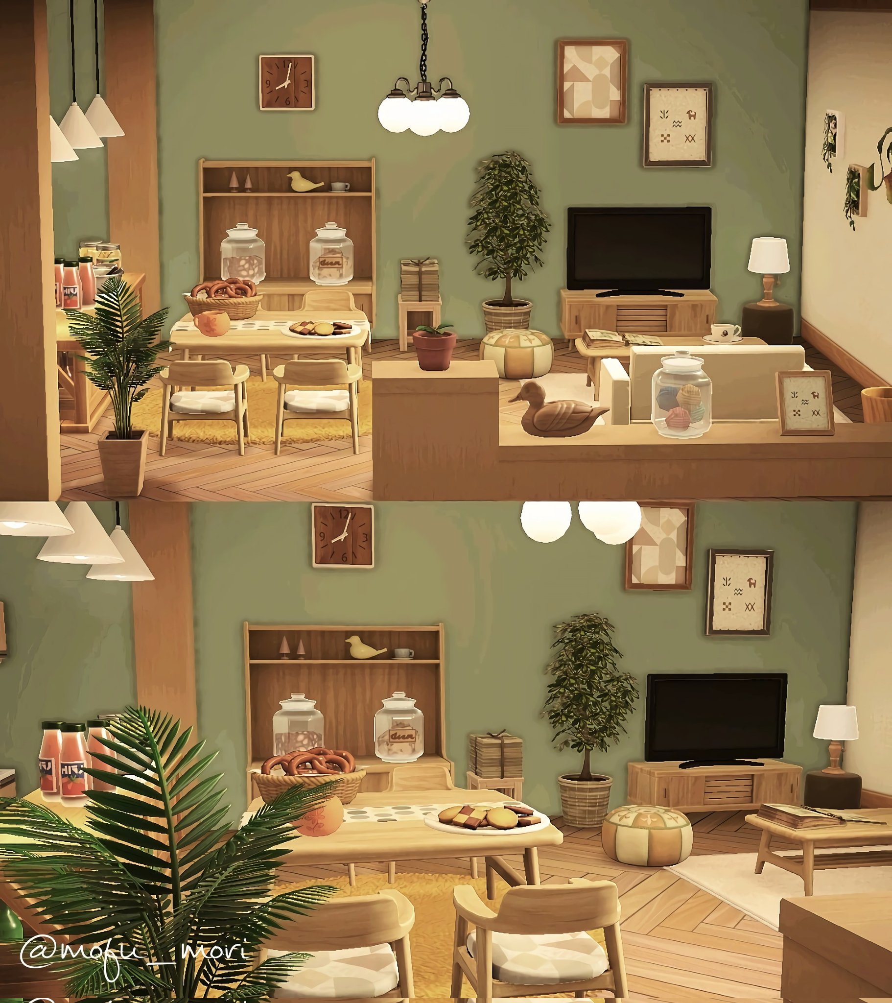 もふ ナチュラルな部屋 あつまれどうぶつの森 あつ森 ハッピーホームパラダイス Animalcrossingnewhorizons T Co Pa34xklvyf Twitter