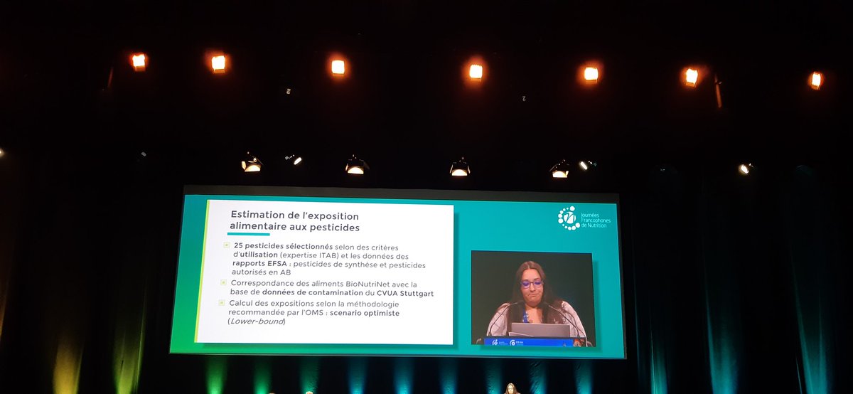 GuibourdencheM1's tweet photo. #JFN2021
👍🏻 Ravie de replonger dans mon sujet de #thèse... grâce à la présentation de l'étude #NutriNet Santé #Bionutrinet
🥬🚜🩺 L'exposition aux résidus de #pesticides est estimée auprès de la cohorte afin d'y étudier son lien avec l'apparition de maladies chroniques. https://t.co/rNDi70Sj9d