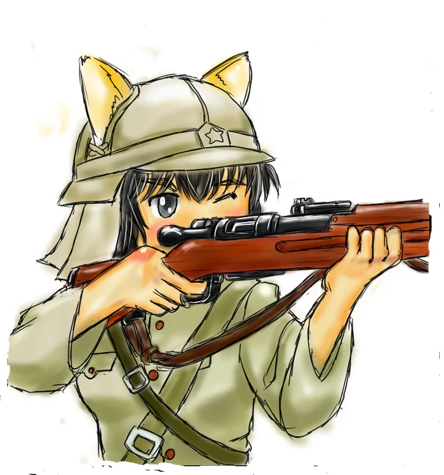#いい銃の日 
非武装オリウィとネタ絵ばかりで弾が無い 
