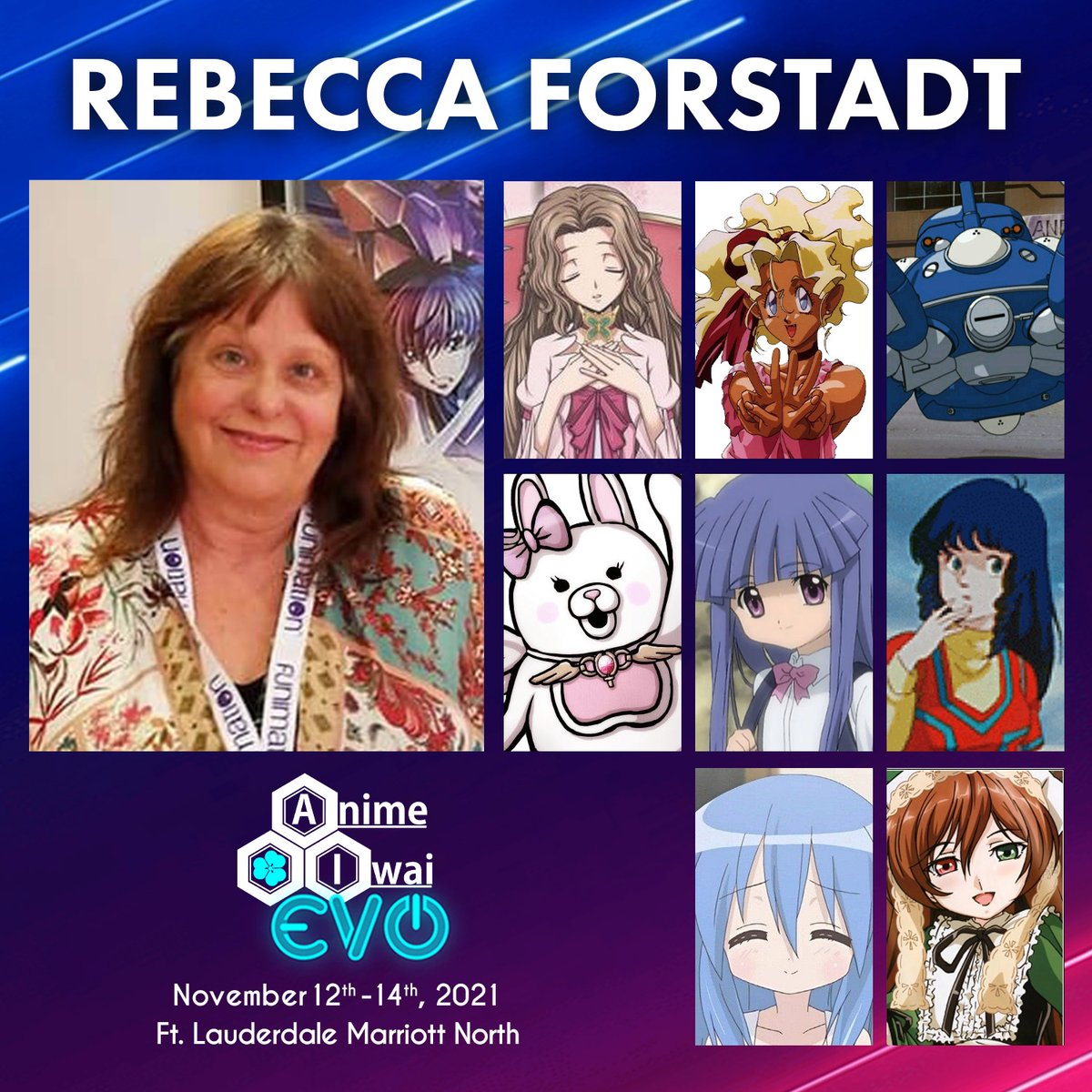 anime_iwai's tweet photo. We are super excited about the diverse talent that will be joining us this weekend at #animeiwai and the ones pictured are just a small taste of the amazing weekend to come! See you Friday <3 

@BaugusBryson 
@BWincklerVA 
@jennifercihi 
@rebeccaforstadt https://t.co/4r1U7rfK3N