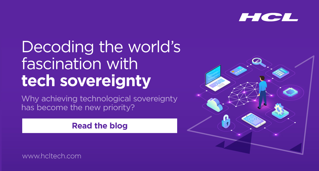 hcltech's tweet image. Tech Sovereignty will have an impact on the growth potential of industries and, ultimately, the global economy. As a country strives to achieve #TechSovereignty, the level of impact will depend on its #innovation potential. Read more: bit.ly/2YMcu6g