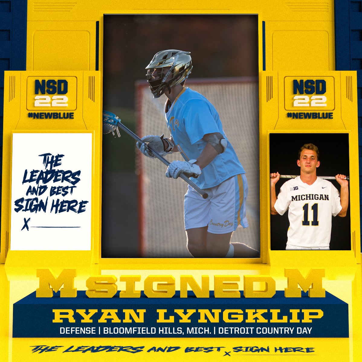 Michigan Men's Lacrosse tweet media