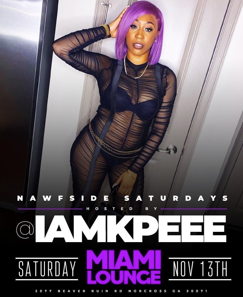 Pull Up On Me This Saturday 
@miamiloungeatl ‼️‼️‼️

Pretty Bitches ONLY WITH ME 😘