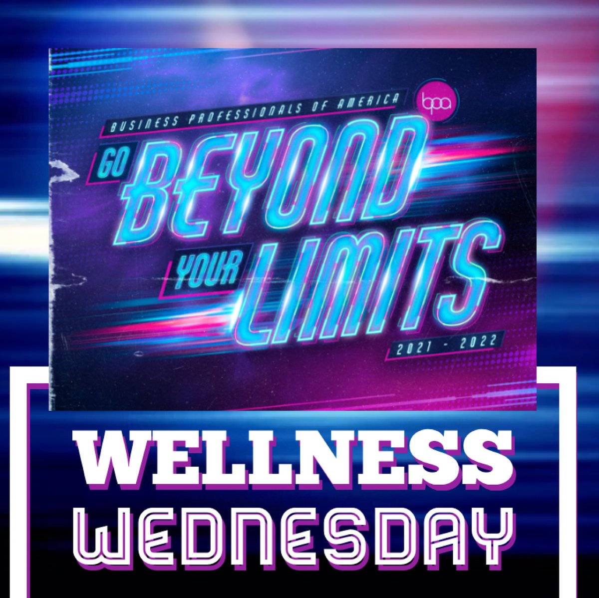 NM_BPA's tweet photo. Check out who's joined #NMBPA in celebrating #WellnessWednesday! @National_BPA is hosting a #BPASocialWeek and today for #WellnessWednesday they are asking you to share what you or your chapters do to stay or get well!
#IAMNMCTSO #RiseNMBPA @BPANational https://t.co/quw9VKBTFb