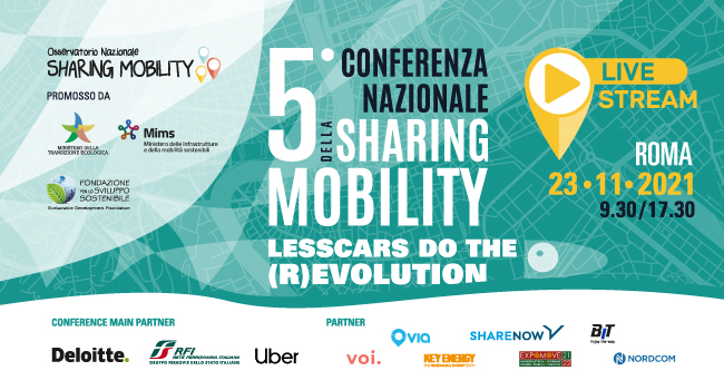 susdefItalia's tweet photo. #SaveTheDate
🚗5° Conferenza Nazionale sulla #sharingmobility "#Lesscars do the (R)evolution" organizzata da 
@SharingMob
🗓️23 novembre
📌Segui la #Conferenza in #livestreaming, iscriviti👉https://t.co/OMShDv7n5P
Programma👉https://t.co/ucBCYzcdSI
Info👉https://t.co/g4GtPvapiY https://t.co/wtvpixx2bv