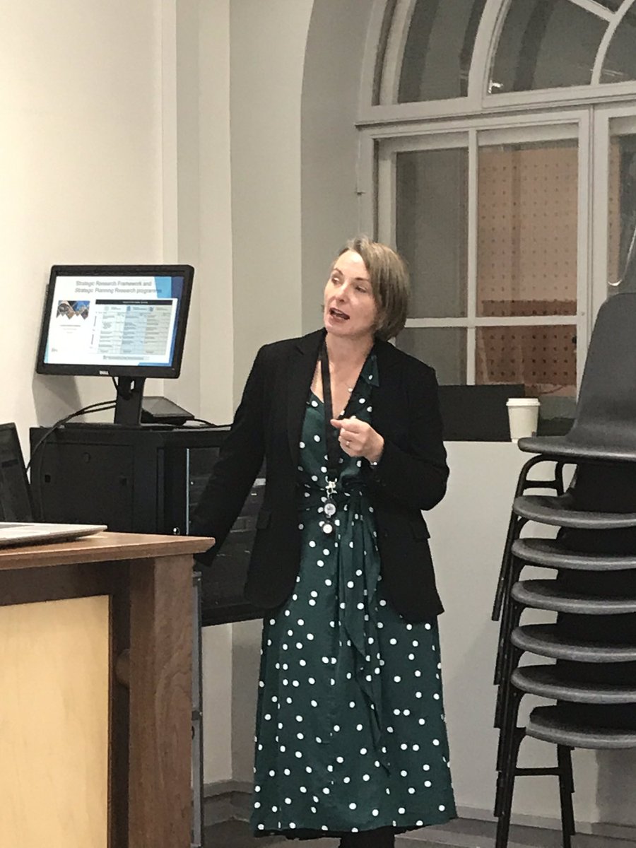 PlanningReg's tweet image. Deputy Regulator, Anne Marie O’Connor speaking about the role of the OPR at @TUDublinEPS #planningweek