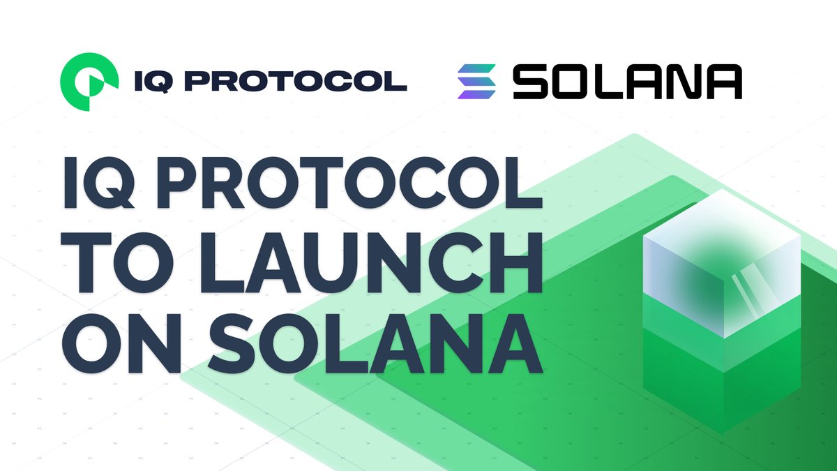 QHUB_'s tweet photo. IQ Protocol to launch on Solana! 🚀

We’re also pleased to announce that @SolceryGames and @SatorSAO will be among the first projects to use IQ on @solana 🙌

A new era of collateral-free lending and borrowing of #NFTs and #metaverse assets is here 😎

https://t.co/4hytfiqk9P https://t.co/m2KIko4Fbz