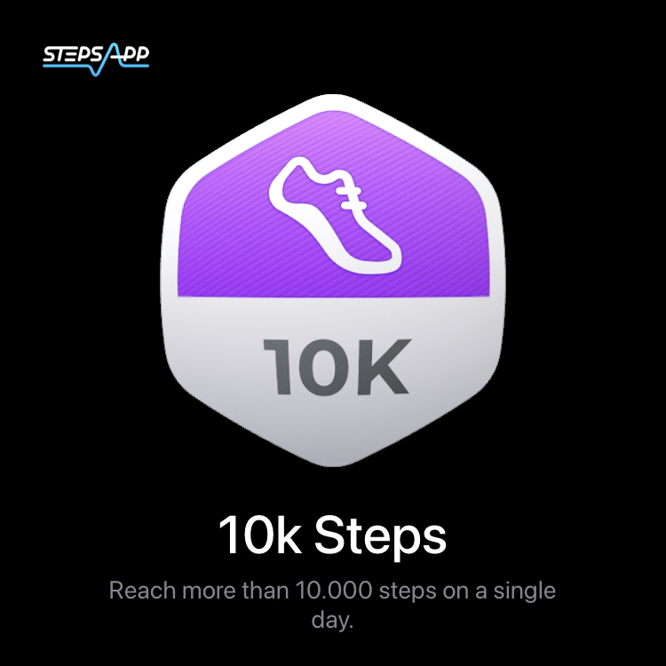 StepsAppTeam's tweet photo. Daily Goal? #StepsApp #10kSteps #DailySteps #StepsCounter #Healthy #FitnessApp #MondayMotivation ⭐️ https://t.co/8ws4mTPaM0
