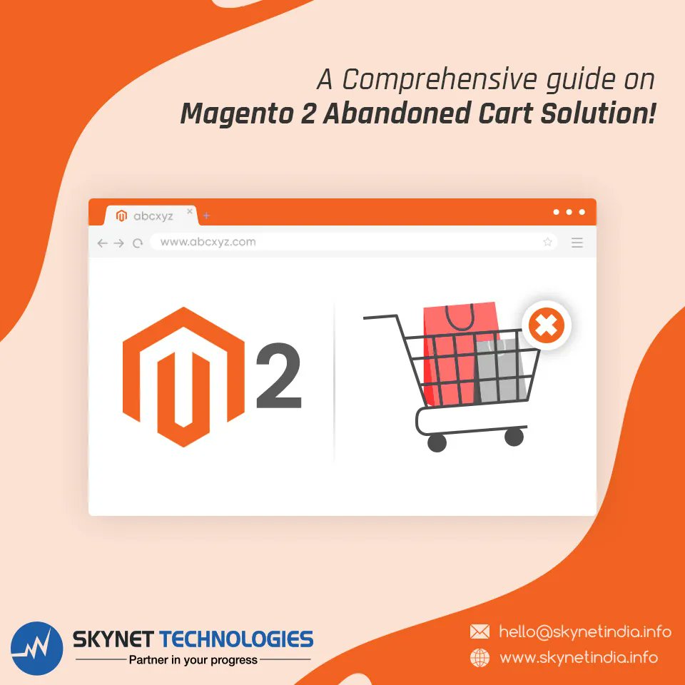 skynetindia's tweet image. A Comprehensive guide on #Magento 2 #AbandonedCart Solution!
buff.ly/3qlwNDp
#Magento2Developer #MagentoWebDevelopment #MagentoDevelopers #MagentoDevelopment #MagentoEcommerce #EcommerceDevelopmentServices #MagentoDevelopmentCompany #ShoppingCart #USA #Australia