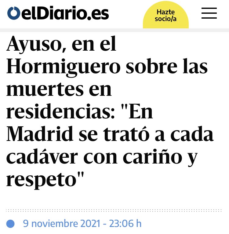 J_Zaragoza_'s tweet photo. Ayuso a quien debía tratar con cariño y respeto es a los vivos:
no despidiendo sanitarios
ni cerrando centros de salud
ni disparando las listas de espera en más de medio millón
ni dejando que caduquen 100.000 vacunas
ni siendo la campeona en exceso de muertos por COVID-19 https://t.co/yskSFTUhJc