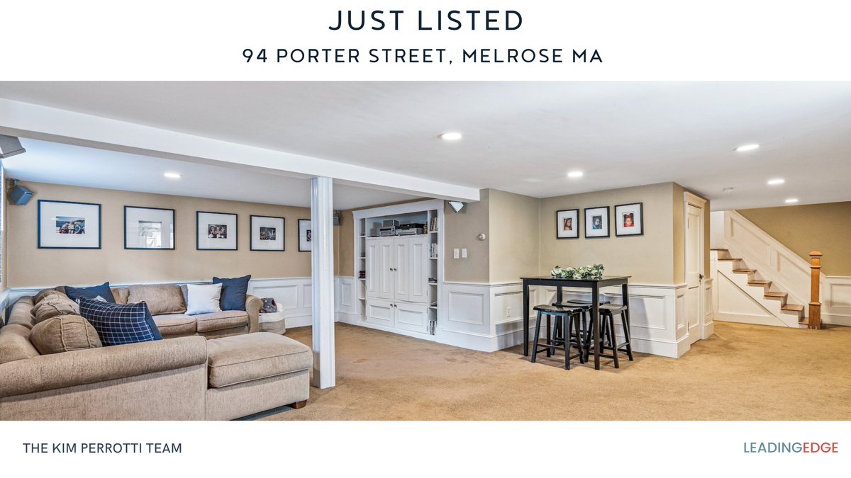 🎉NEW LISTING - MELROSE MA!  

Move right into this 9 room l 4 bedroom l 1.5 bath Dutch/Gambrel on the East Side and begin making a lifetime of memories!

Learn more here: bit.ly/94-Porter-Stre…

#homebuyers #melrose  #justlisted #realestate #leadingedge #kimperrottiteam