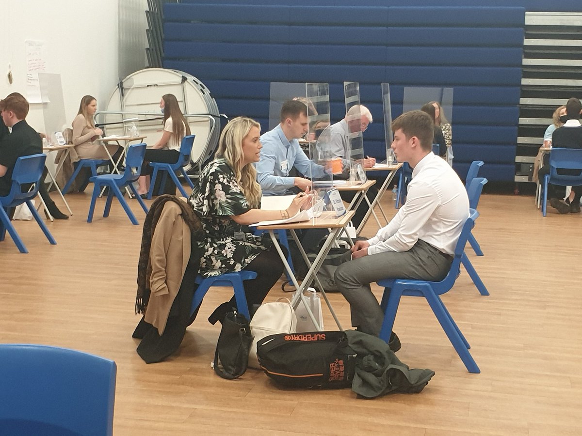 JohnSpenceCHS's tweet photo. A brilliant morning! Year 11 mock job interviews. Thankyou again @NTLT_WOW fantastic to be back in business! https://t.co/jt5mZS3R4m