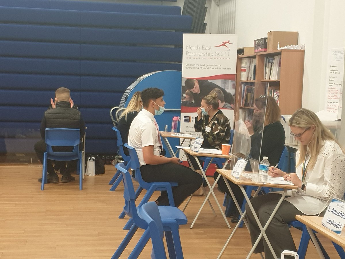 A brilliant morning! Year 11 mock job interviews. Thankyou again <a href="/NTLT_WOW/">Angie Patterson</a> fantastic to be back in business!