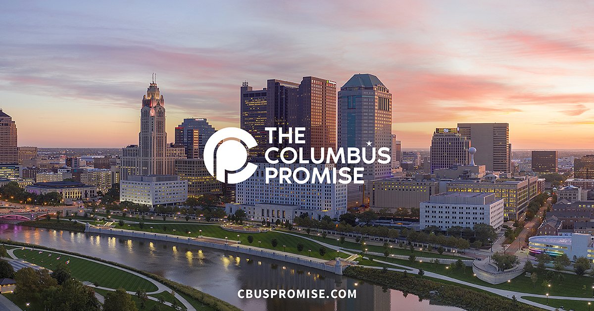 Today I joined with community leaders to announce the Columbus Promise - starting with this year’s seniors, graduates of @ColsCitySchools will be able to attend @cscc_edu with free tuition and additional resources to help with living expenses. 1/8