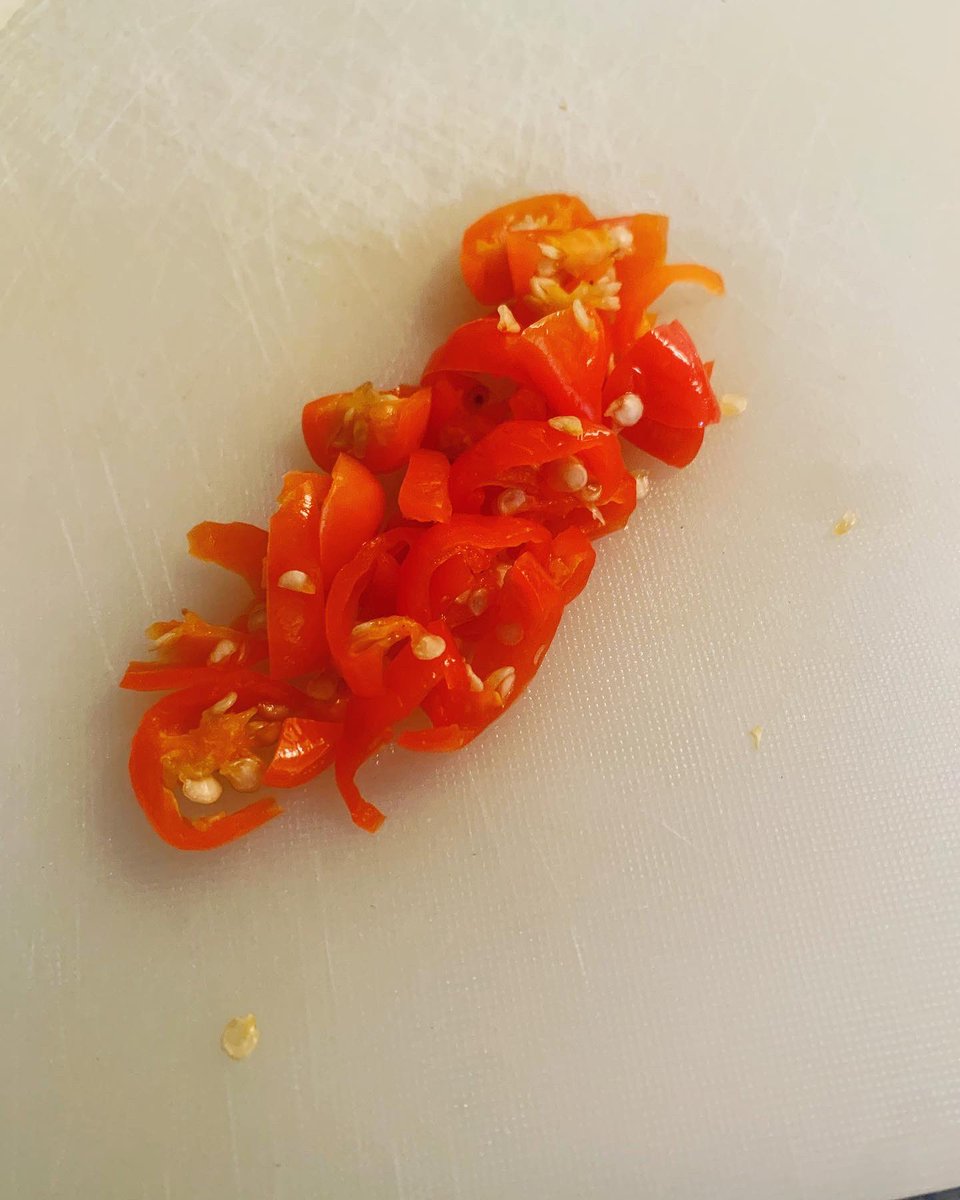 SpiceEast's tweet photo. There’s just something very rewarding about adding peppers you grew to your food 🥰🌶❤️🙈

#chili #spicy #food #foodporn #foodie #pepper #hot #peppers #hotsauce #instafood #hotpeppers #chilli #yummy #chilipeppers #homemade #delicious #habanero #spicyfood #foodphotography https://t.co/0Un8F7YLmk