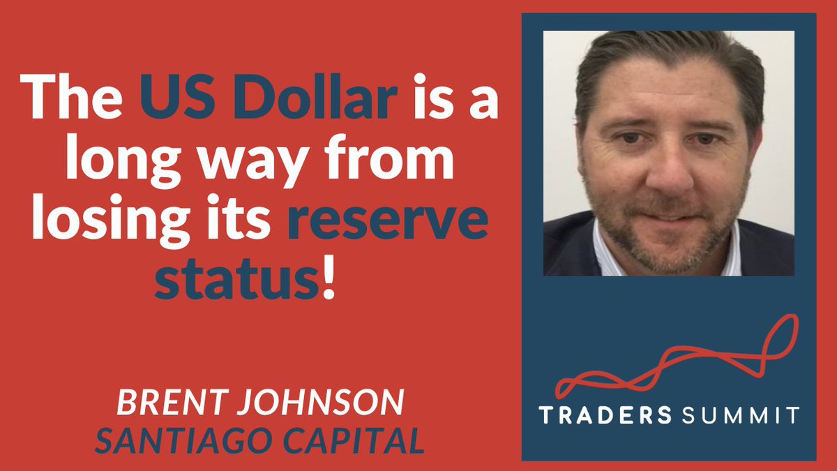 Traders_Summit's tweet photo. Fascinating interview with Brent Johnson @SantiagoAuFund: "Could the United States Dollar lose its reserve currency status?"

Link here: https://t.co/UatyCyn4Mx

#Markets #Analysis #Interview #SantiagoCapital #Dollar #USD #ReserveStatus #TradersSummit https://t.co/tReqvQk0K1