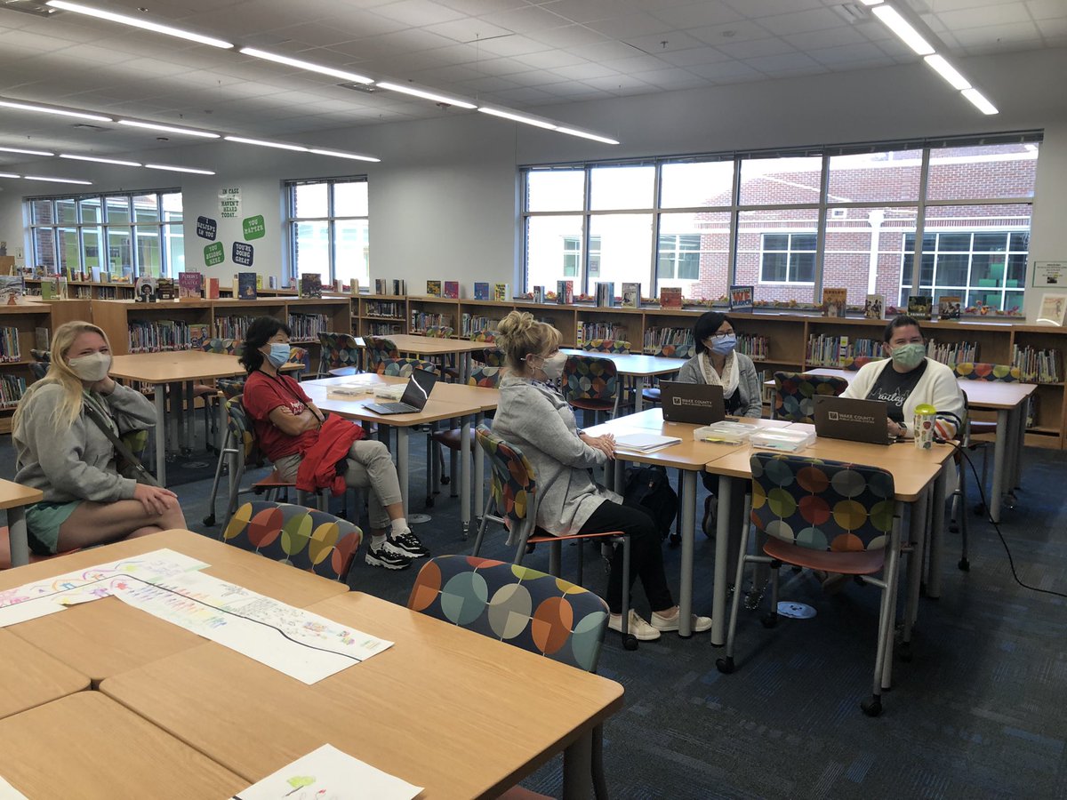 wileyelementary's tweet photo. It’s already hopping this morning at the Wiley School! Band outside and Coffee and Credits PD inside! #WileyGameOn https://t.co/BsLkPcpdLE