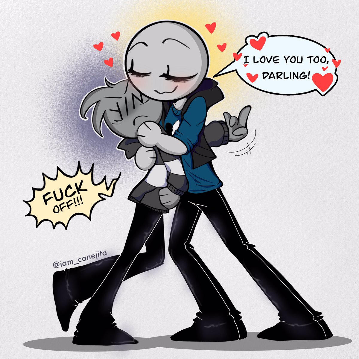 aniizeii's tweet photo. A very strong hug, but with a lot of love ❤️

#YourBoyfriendGame #YourBoyfriend #YourBoyfriendGamefanart https://t.co/TBtJLMBJ6v