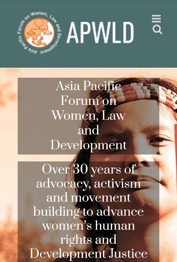 Today participating at a Virtual Consultation organized by <a href="/apwld/">APWLD</a> Asia Pacific Forum on Women, Law and Development, at which several UN Mandate Holders discuss with the civil society the situation of migrant women in the region.