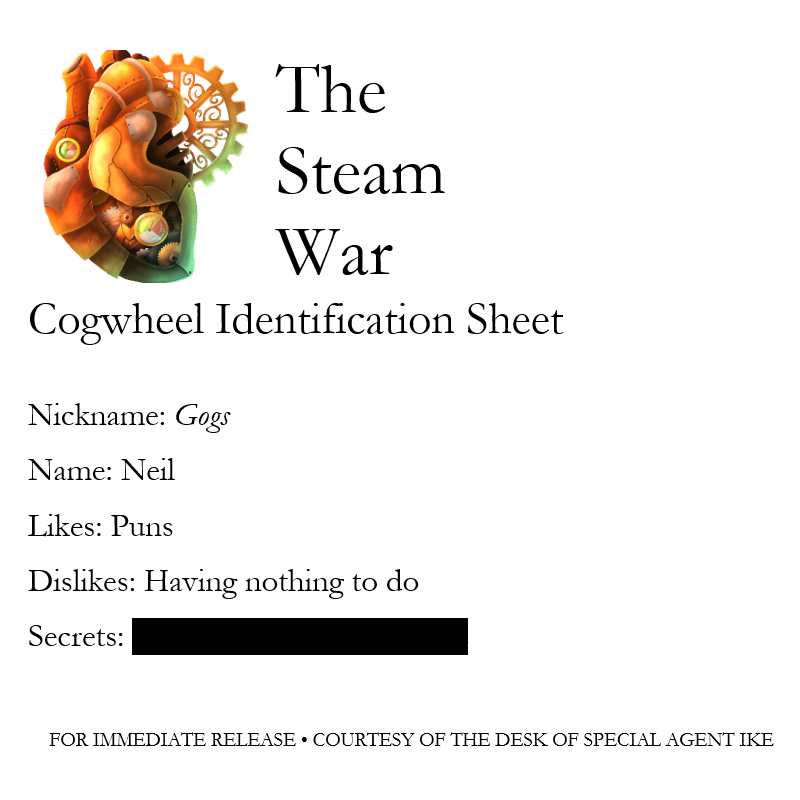 TheSteamWar's tweet photo. "I’m pretty much your standard nerd." Is Gogs' personality a front for his harmful secrets?

#TheSteamWar releases December 31st! Go to the link in our bio for the chance to win a FREE copy!

#book #booktwt #selfpub #steampunk #youngadult #bookgiveaway #writing #WritingCommunity https://t.co/gnBLv2NduM