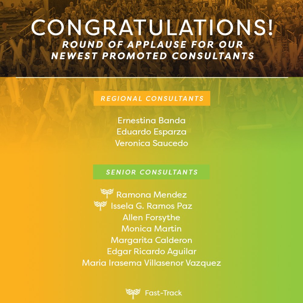 Putting in hard work each and every day isn’t just something our consultants say, it’s what they do. It’s because of this dedication to their teams and businesses that we’re able to congratulate the latest lot on their newest promotions. Great job, everyone! #WinningWednesday