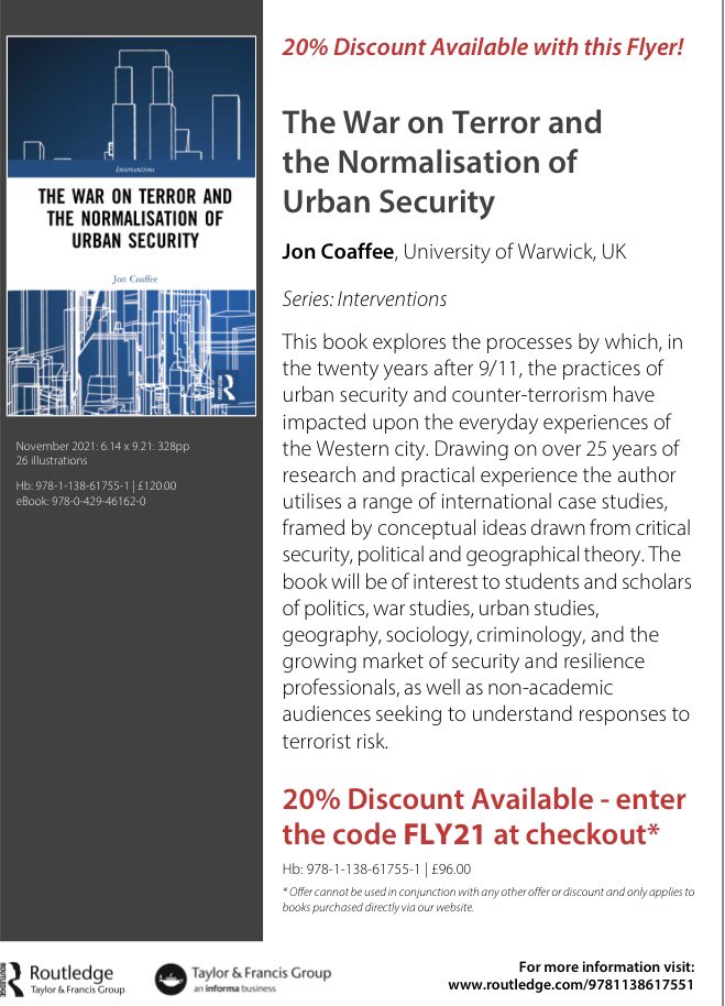 Prof. Jon Coaffee 🇪🇺 tweet media