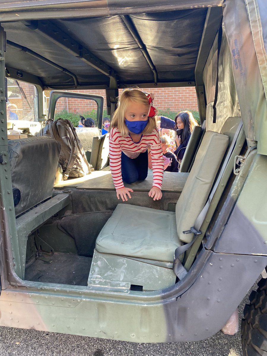 Trisha Feyt, M. Ed. (@mpefeyt) on Twitter photo Kindergarten is celebrating Veterans Day early with an interview panel and a special Humvee visit! Thank you to the Veterans that visited with us today and all Veterans for your service! ๐โค๏ธ๐บ๐ธ #mpesem <a href="/MPE_Mustangs/">Mountain Park ES</a> Kindergarten is celebrating Veterans Day early with an interview panel and a special Humvee visit! Thank you to the Veterans that visited with us today and all Veterans for your service! ๐โค๏ธ๐บ๐ธ #mpesem <a href="/MPE_Mustangs/">Mountain Park ES</a>