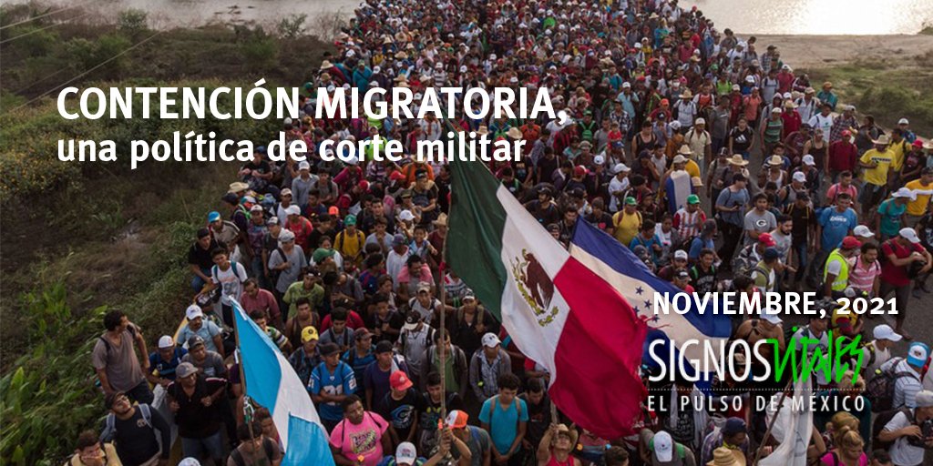 📛 En menos de un año, se pasó de la frase presidencial “donde come uno comen dos”, a la también frase presidencial “desde ahorita aclaro que seguiremos deteniendo a los migrantes”.

El extremo opuesto, la contención pura y dura, además, con corte militar.
<a href="/vitales_signos/">Signos Vitales México</a>