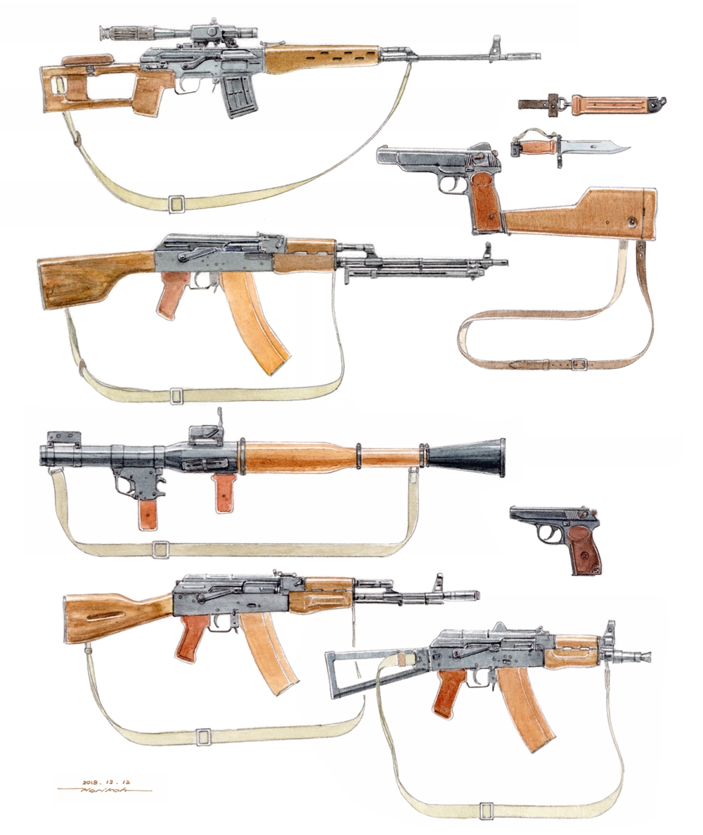 weapon gun no humans rifle assault rifle white background ak-47  illustration images