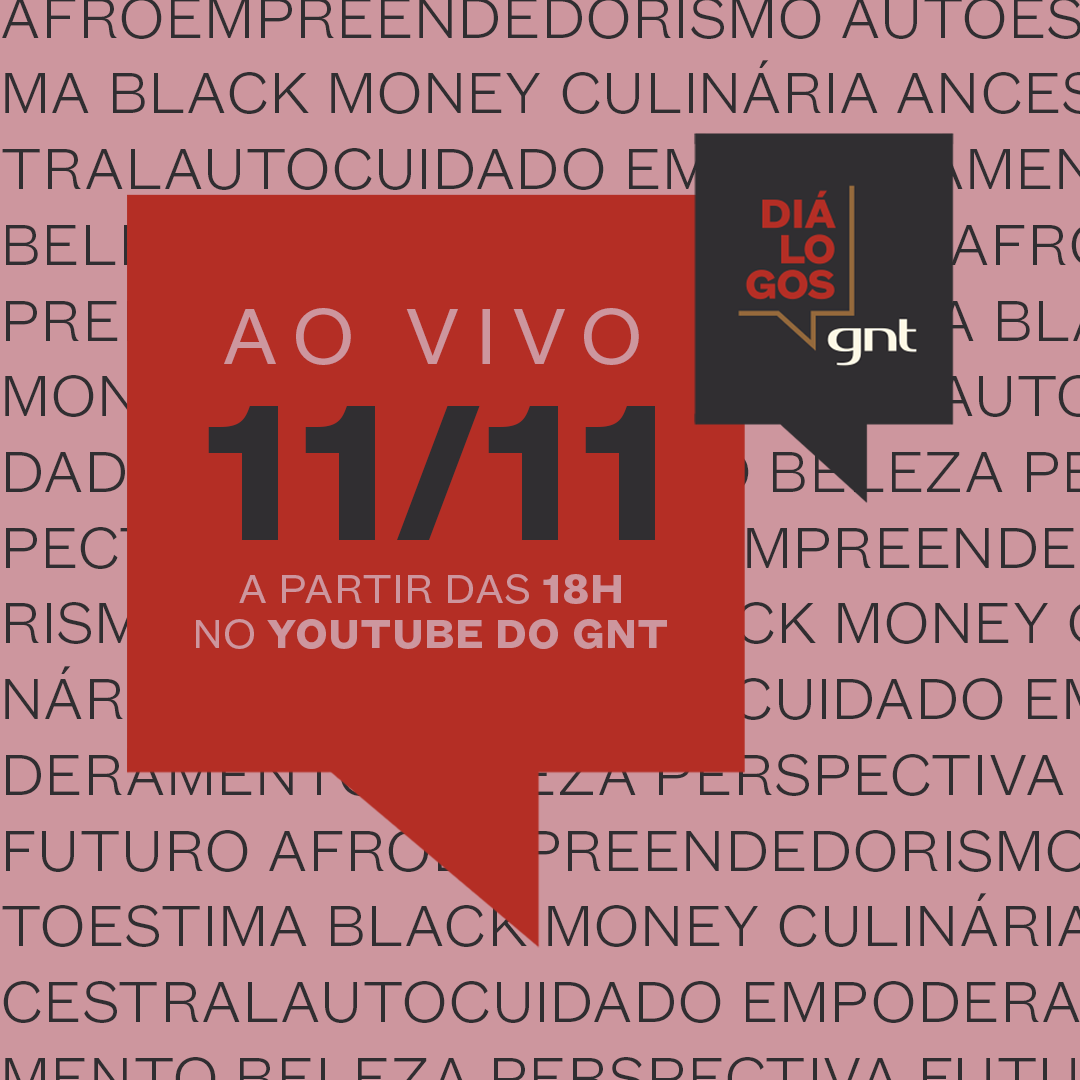 canalgnt's tweet photo. Vozes potentes e inspiradoras 🖤 Esses são alguns dos nomes que vão contribuir com as reflexões e aprendizados do nosso evento! Vamos falar de black money, empoderamento, autoestima e muito mais! #DialogosGNT - Isso É Coisa de Preta, dia 11/11, AO VIVO no nosso Youtube😉 https://t.co/xkqmKqk9nm