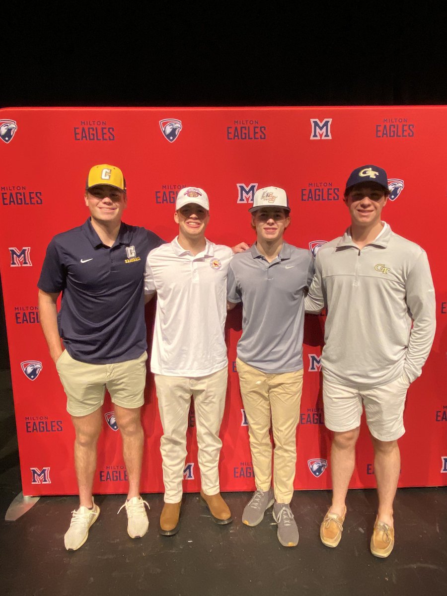 Jeff Heusing 🦅⚾️ (@coachheus28) on Twitter photo Awesome day for these <a href="/Milton_Baseball/">Milton Baseball</a> young men signing their NLI’s today. All the hard work has created this amazing opportunity. Congratulations! @cadengaudette <a href="/williamshep22/">william shepherd</a> <a href="/AVislusky/">Andrew Vislusky</a> <a href="/masonflack5/">mason flack</a> @Milton_AD1 <a href="/JonesBC_MHS/">Brian Jones</a> #Mpire Awesome day for these <a href="/Milton_Baseball/">Milton Baseball</a> young men signing their NLI’s today. All the hard work has created this amazing opportunity. Congratulations! @cadengaudette <a href="/williamshep22/">william shepherd</a> <a href="/AVislusky/">Andrew Vislusky</a> <a href="/masonflack5/">mason flack</a> @Milton_AD1 <a href="/JonesBC_MHS/">Brian Jones</a> #Mpire
