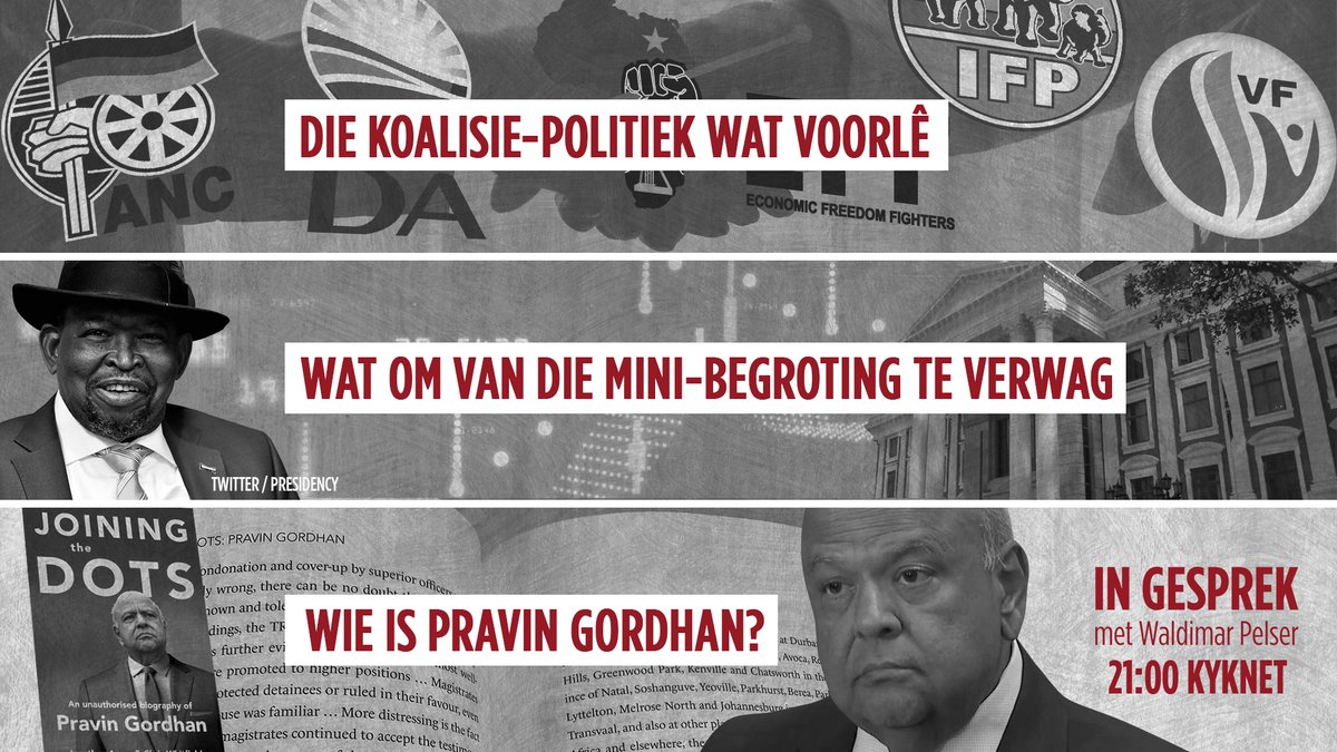 IN GESPREK met Lourensa Eckard tweet media