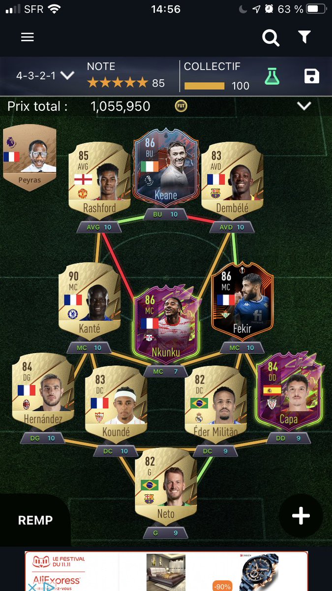aure1697's tweet photo. @tlh6z @FansdeFUT Pour que keane soit à 10 ;) https://t.co/qfSyxKMvHl