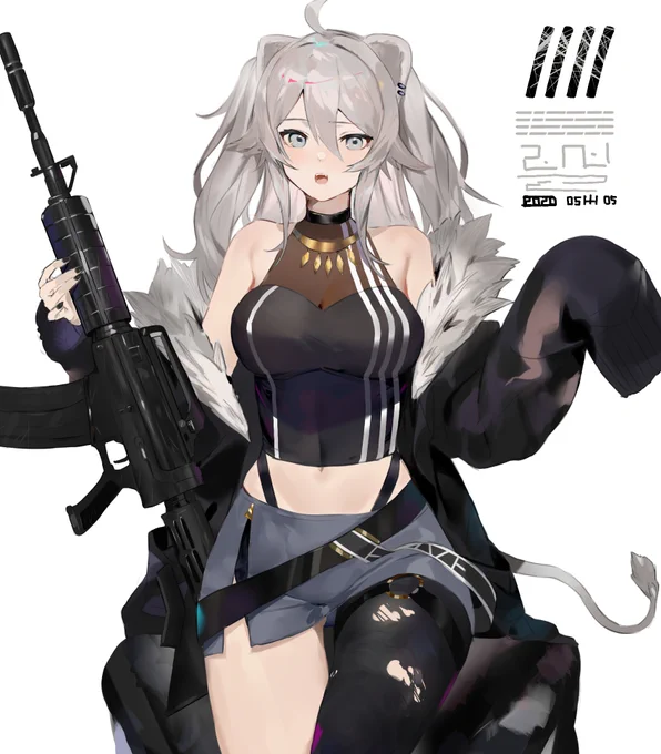 最近よく描く気がする 
#いい銃の日 