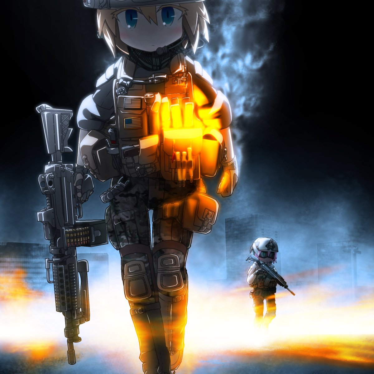 #いい銃の日 
実は(にわか)ミリタリー絵描きだよ 