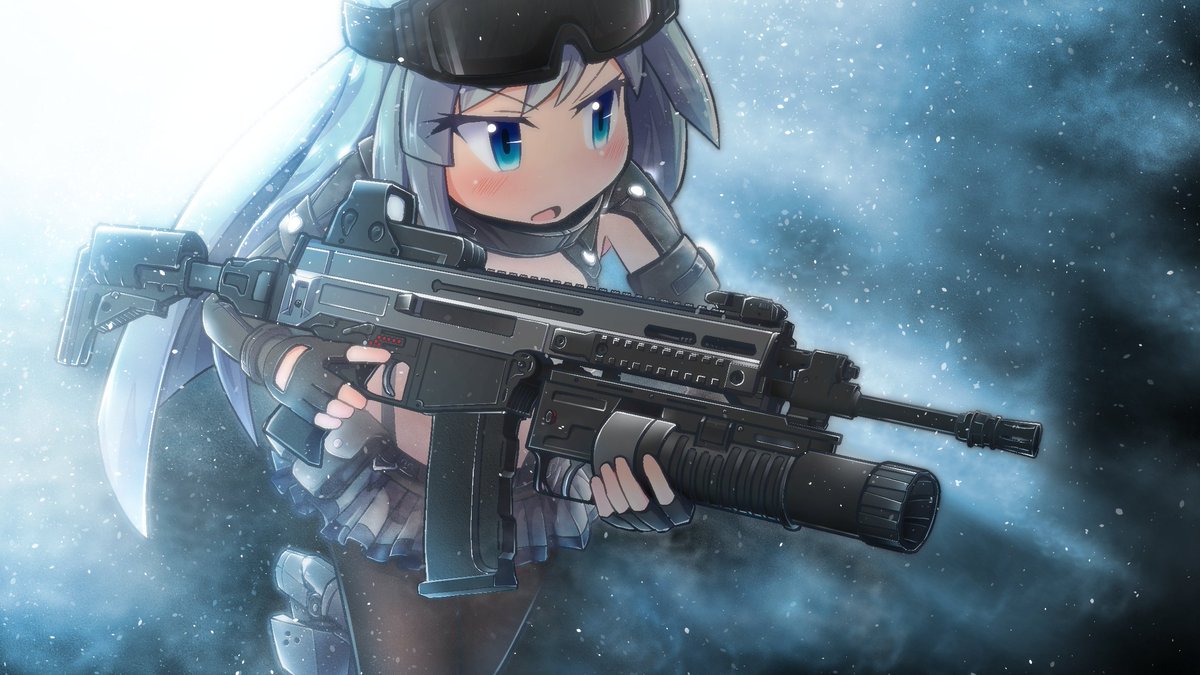 #いい銃の日 
実は(にわか)ミリタリー絵描きだよ 