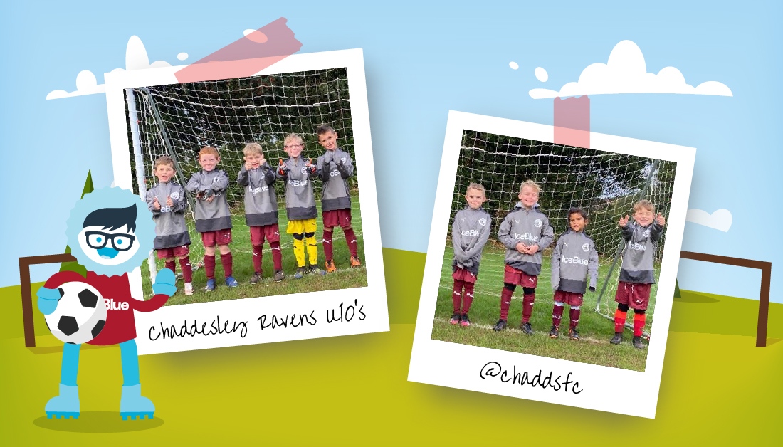 We’re all for supporting local and this season we’ve sponsored <a href="/Chaddsfc/">Chaddesley Ravens 🦅</a>, under 7’s football teams shirts! As dedicated, team spirited players we can’t wait to see them play in the new kit 👕 Good luck at your next game! 🏆

#IceBlue #UTR #Sponsor #Sponsorship #Donate #Football