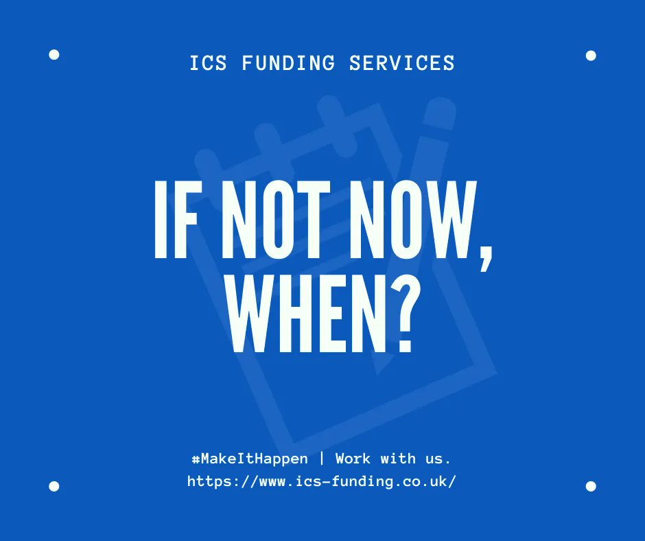 The #ConditionImprovementFund Countdown Is On: Are You Ready?  The 22/23 ESFA #CIF funding round closes on December 16th. Use the remaining time wisely - ics-funding.co.uk

#education #schools #funding #experts #ESFA #DfE #CIFbid #wednesdaywisdom #teachertwitter #BizHour