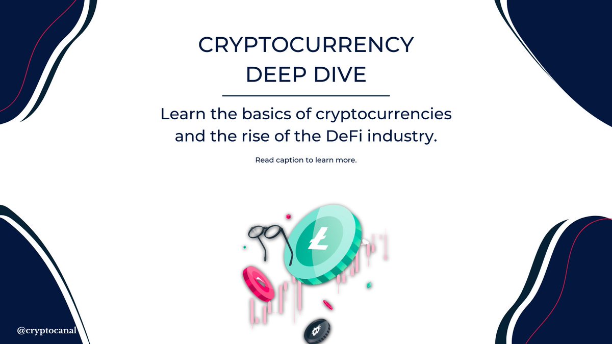 CryptoCanal's tweet image. Are you a cryptocurrency investor striving to understand the fundamentals?
Then Cryptocurrency Deep Dive is for you!
It's a 3-hour private class to learn advanced cryptocurrency.
We welcome a maximum of 3 students per session.
Link in bio.
 #cryptodeepdive #crypto #eleonoreblanc