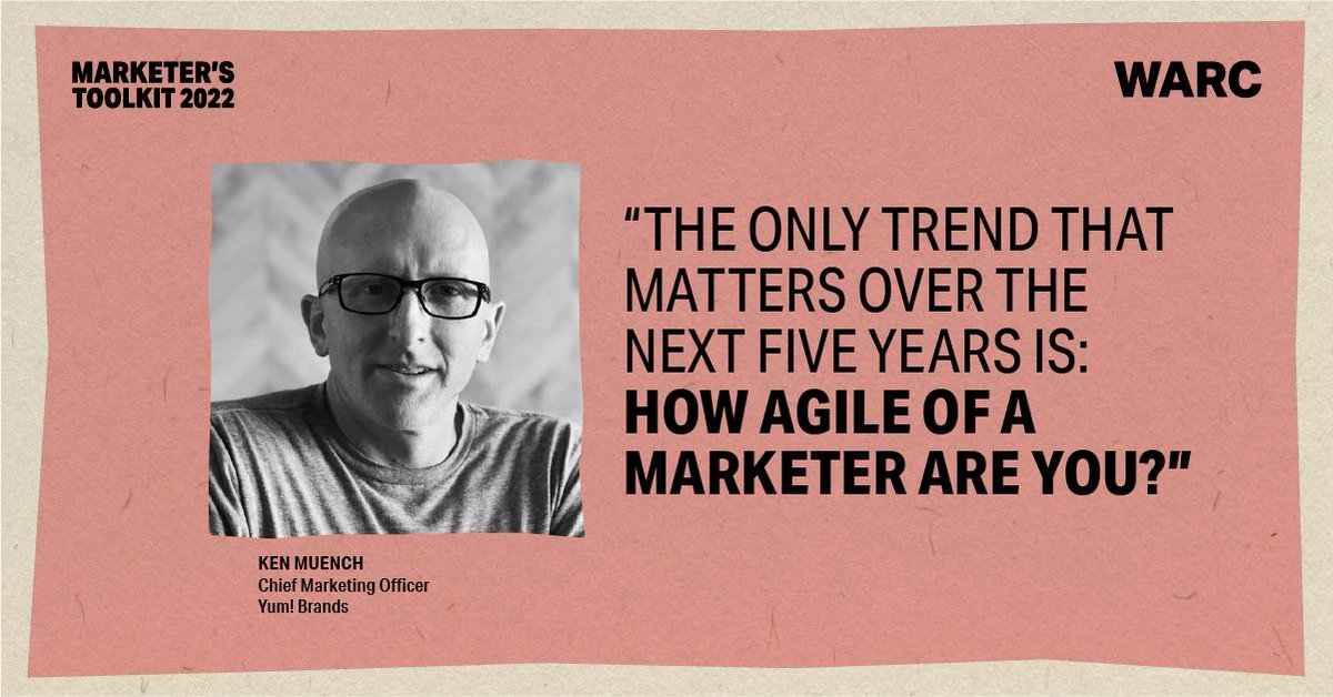 WARCEditors's tweet image. We spoke to @KenMuench, CMO of both @yumbrands and @thecolliderlab about balancing #branding with #ecommerce and more - bddy.me/3F2rqgv  

Part of our #MarketersToolkit 2022, launching very soon - bddy.me/30hDWKj 

#Marketing #Experts #Plan2022